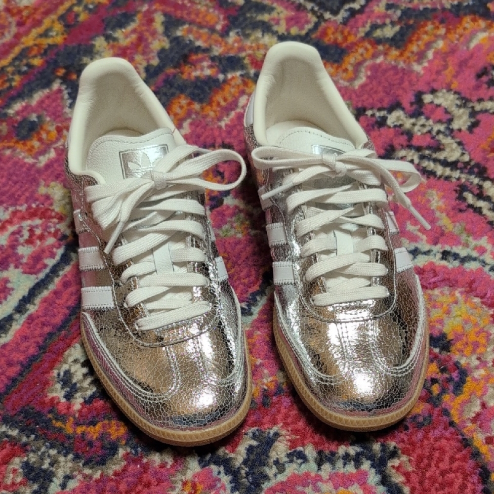 Adidas Samba Silver 8